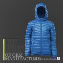 Extra Light Goose Down Jacket With Hood Binding Down Garment